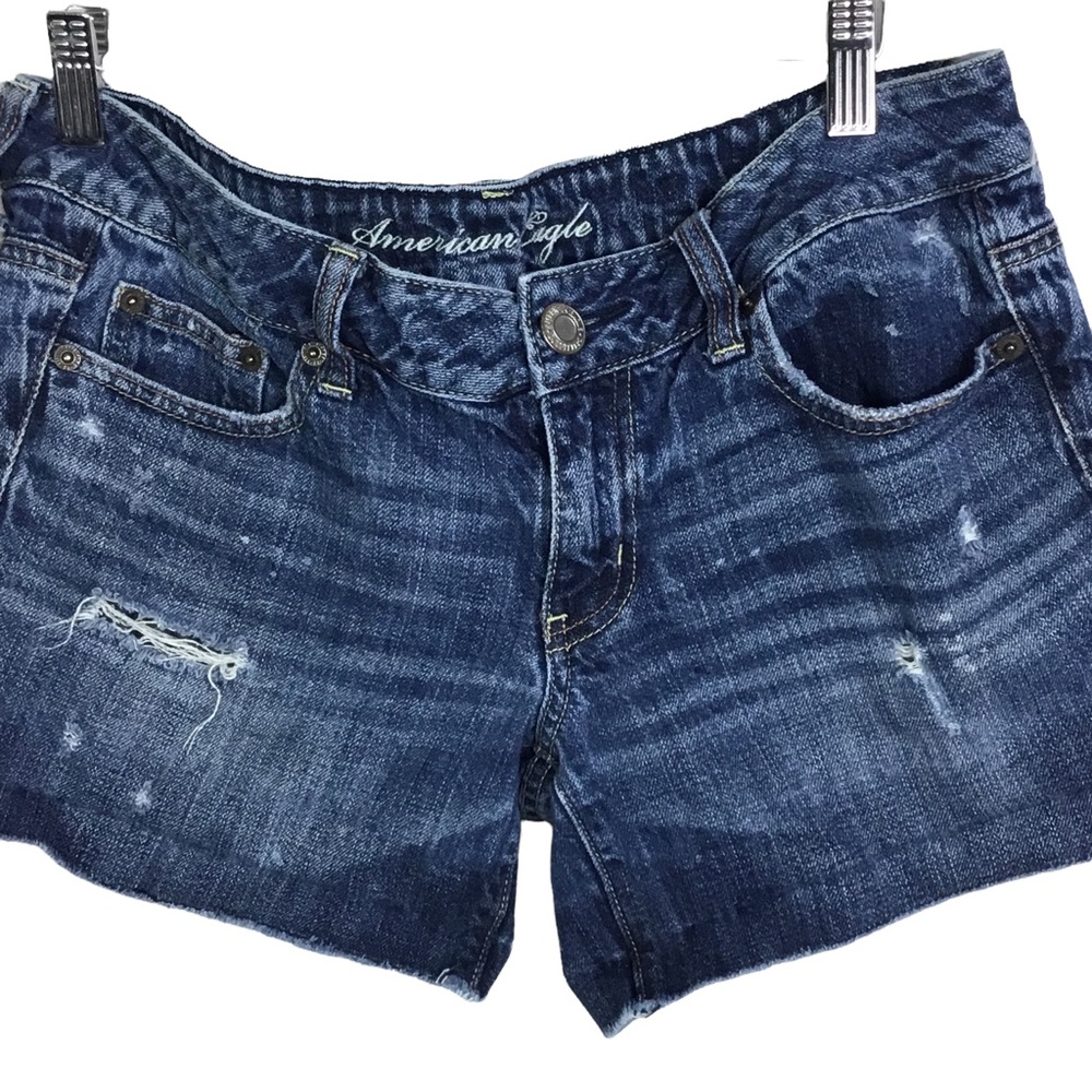 American Eagle Distressed Shorts size 8